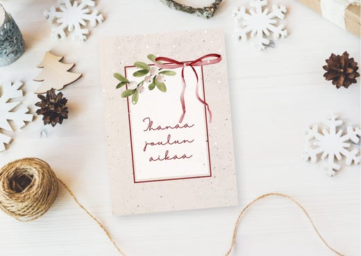 Joulukortti | Ihanaa Joulun Aikaa